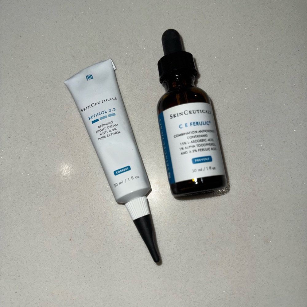 SkinCeuticals Retinol 0.3 Cream and C E Ferulic Serum Set